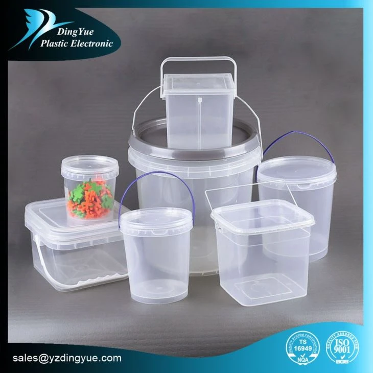 5.0 L Plastic Square Bucket