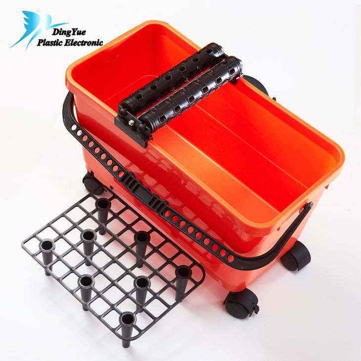 Plastic Cleaning Bucket Square